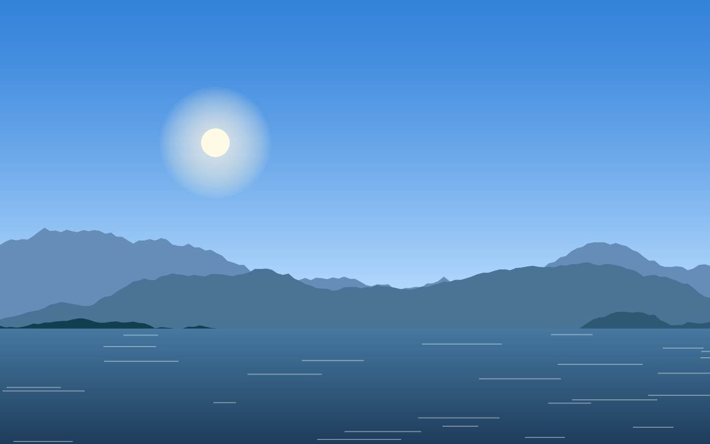 Landschapsillustratie