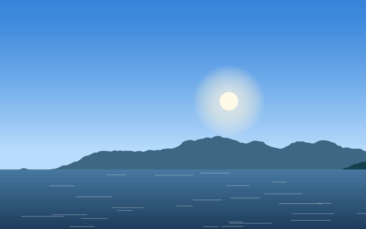 Landschaftsillustration