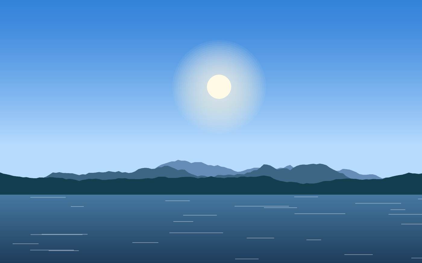 Landschaftsillustration