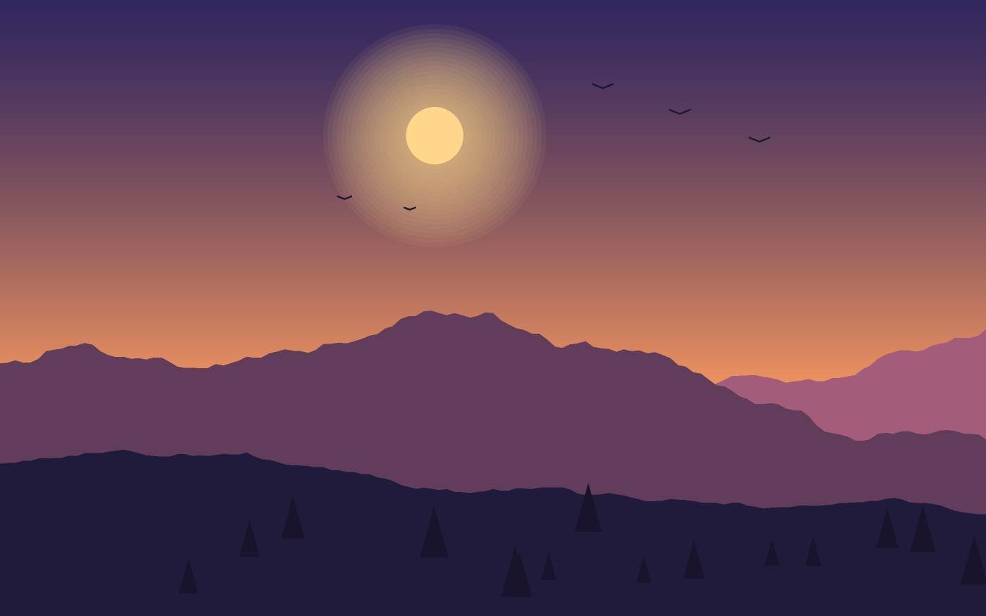 Illustration de paysage