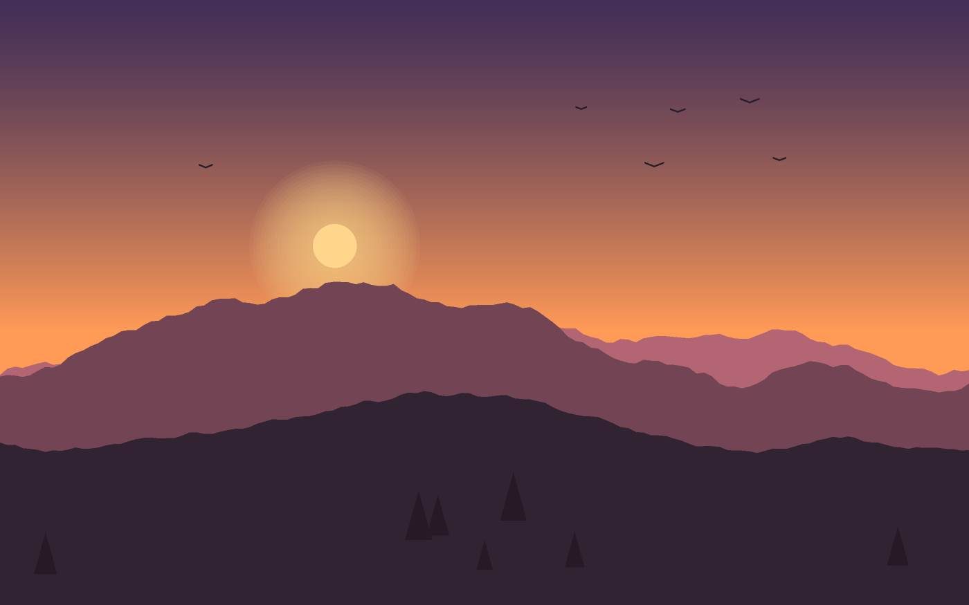 Landskapsillustration